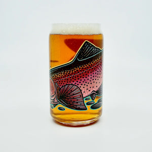Trout Beer Glass