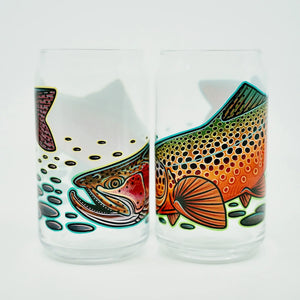 Trout Beer Glass