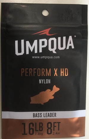 Umpqua Perform X HD Nylon Bass Leader