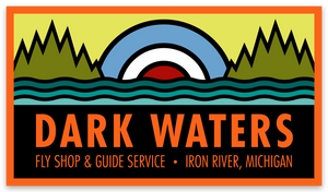 Dark Waters Fly Shop Stickers