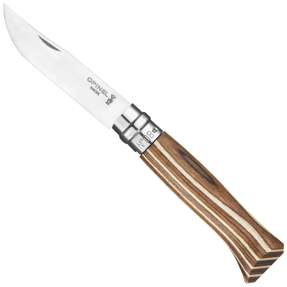 Opinel No. 8 Laminated Birch Edition Knife