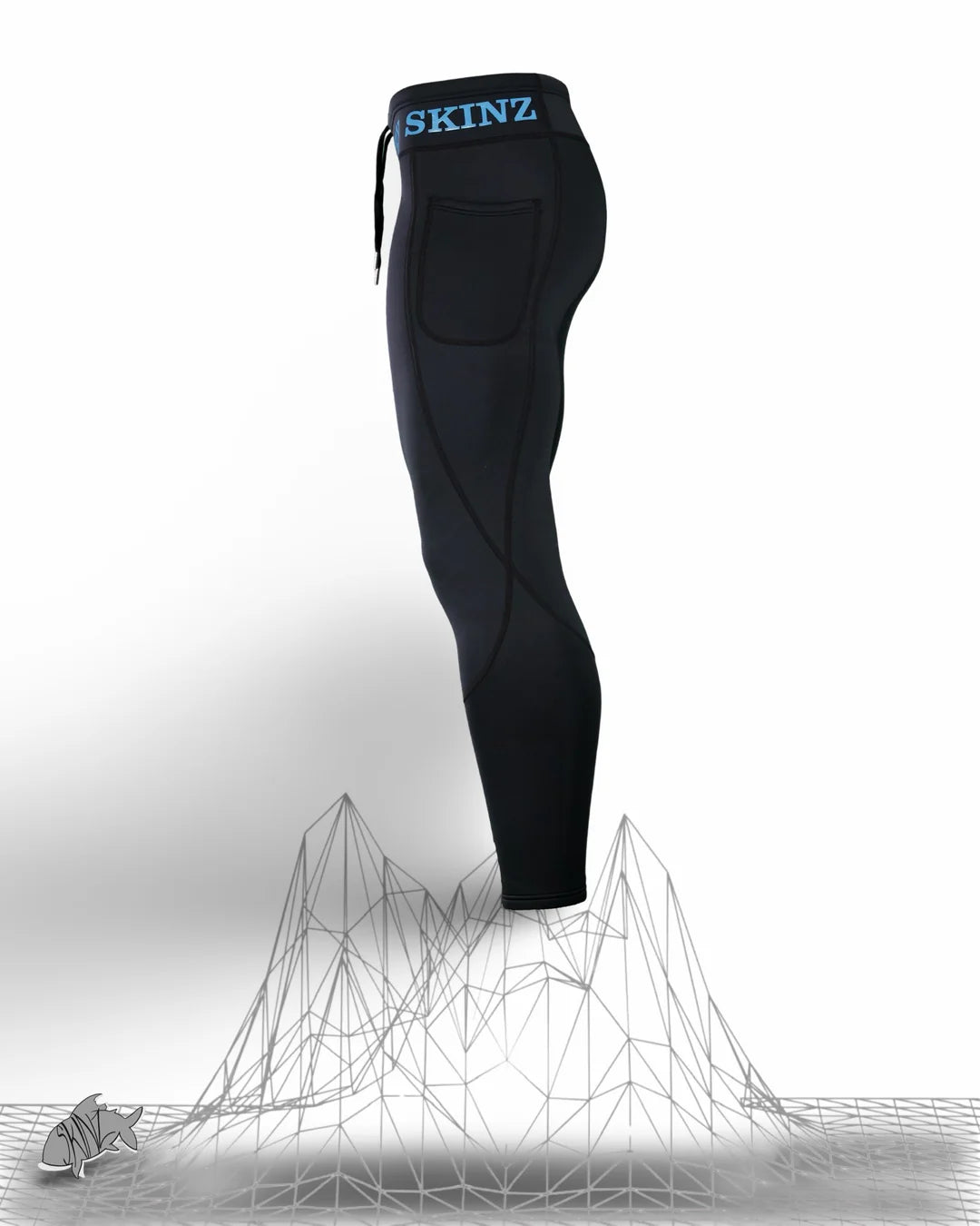Grant Drainage レギンス Backcountry Skinz Char Design Z-Series Neoprene Wading Pants