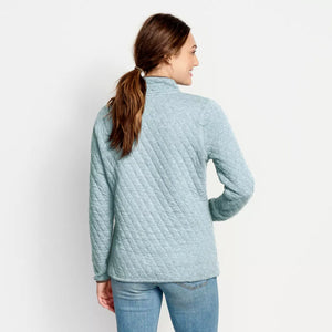 Women’s Orvis Outdoor Quilted Snap Sweatshirt