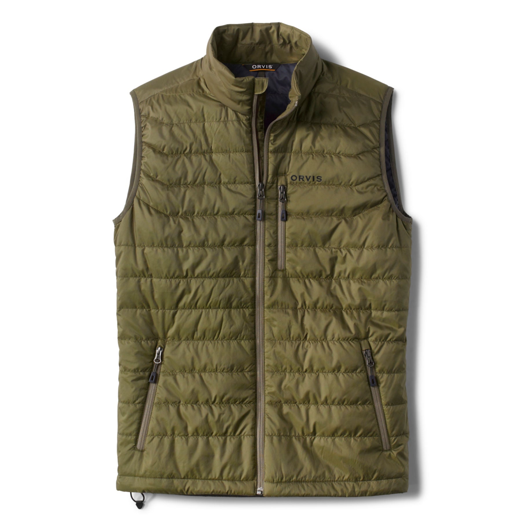 Jacquard Vest Orvis Quilted Vest Orvis Puffer Vest Men XXL Olive