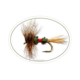 Wulff Fly Decal
