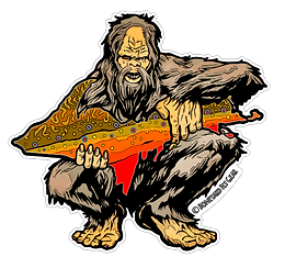 Sasquatch U.P. Decal