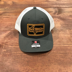 Dark Waters Leather Fly Patch Hat