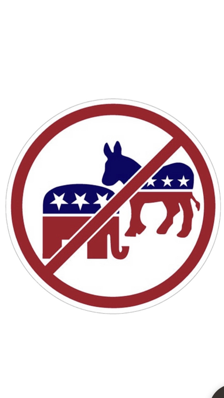 No Politics Decal